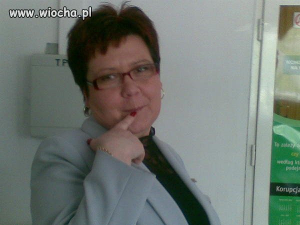 Pani ma 45 lat. Podpis pod zdjęciem: 