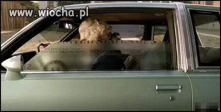 Wyje*ana szyba.