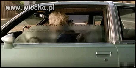 Wyje*ana szyba.
