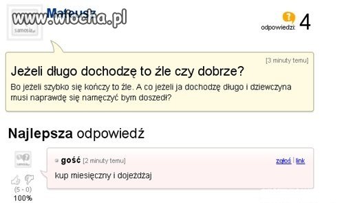 Jak dlugo dochodzisz 