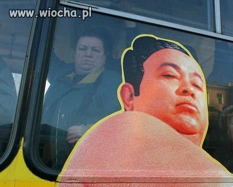 A Ty masz swoją podobiznę na autobusie?