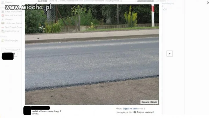 Masz nową drogę w wiosce?