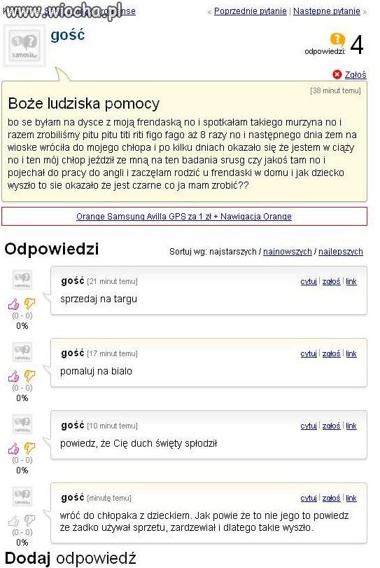 Pomoc ludzka??? Bezcenna