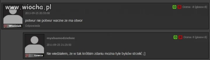 To jest dopiero wiocha