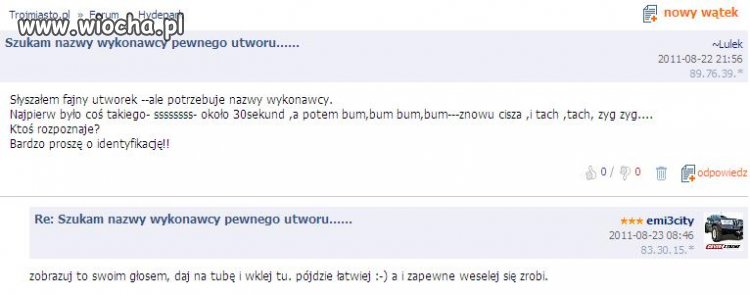 Jaka to melodia...