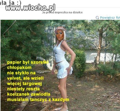 Papier był szorstki 