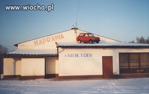 Za je fajny ten meraś co na dachu he