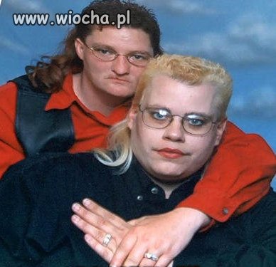 Przystojne małżeństwo...
