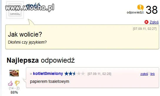 A wy jak wolicie? 