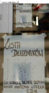 - "co sobotę będzie dopisywana następna literka"