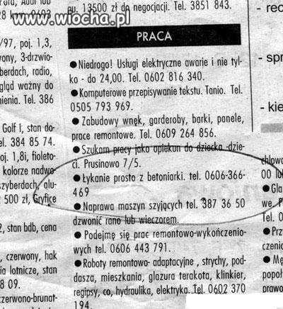 Praca Uszlachetnia ...