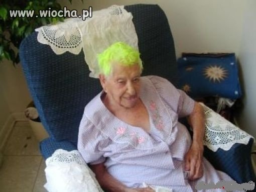 Modna babcia