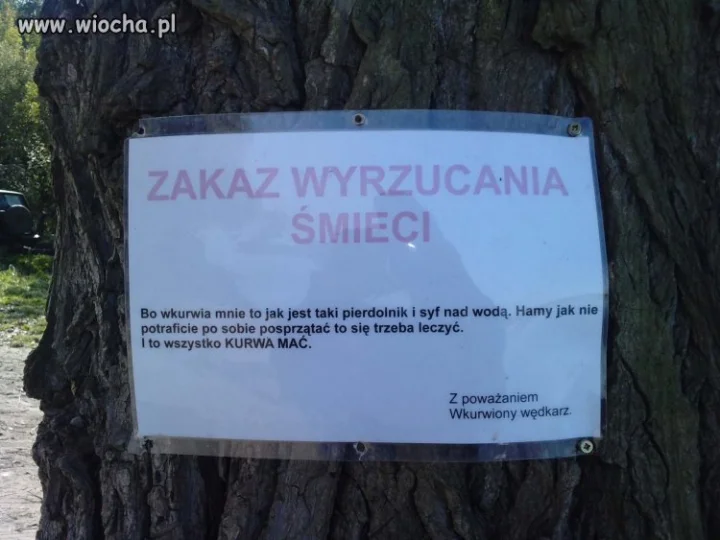 Bo hamy nie sprzątają