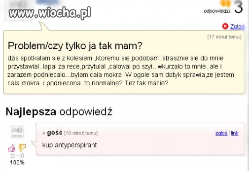Te pytania z  Samosi mnie powalają.