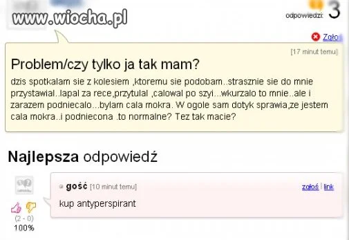 Te pytania z  Samosi mnie powalają.