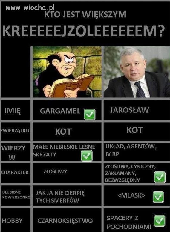 Zawsze to podejrzewałem...