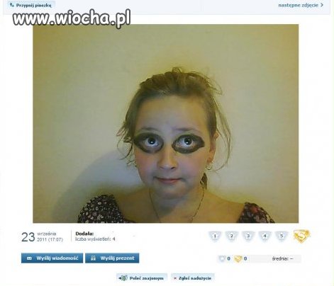 Czarne oczy.