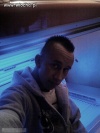 Skwarek w solarium. 