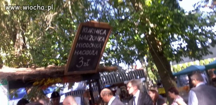 Wiocha na dożynkach prezydenckich