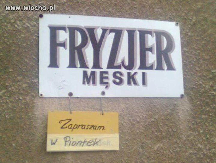 Że kiedy?