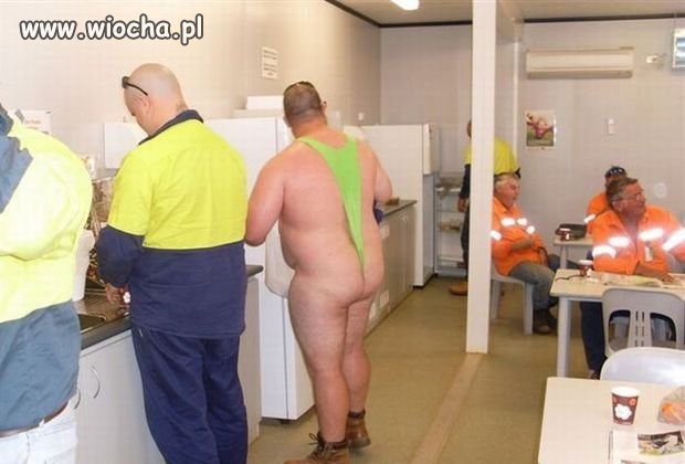 Nie ma to jak śniadanko z kolegami w pracy