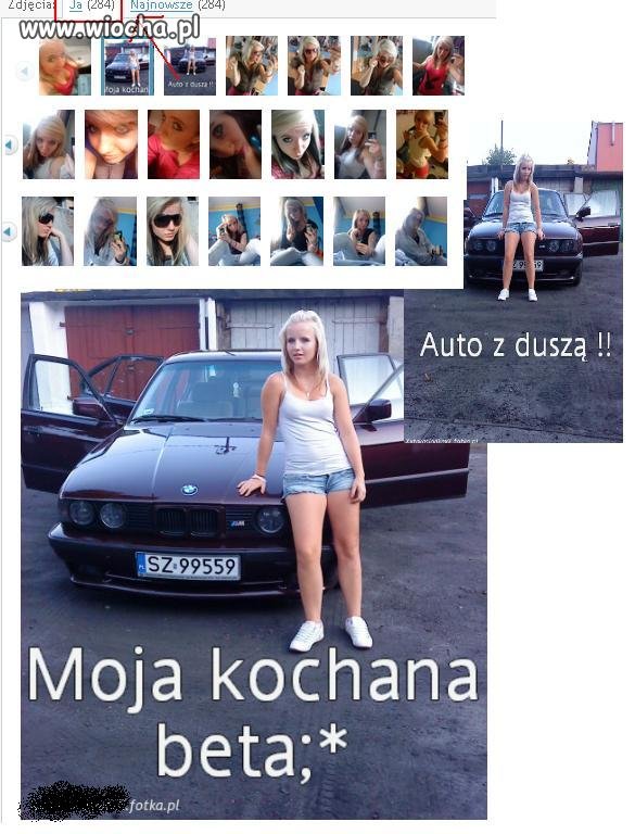 Haha! Pusta laska i jej "kochana beta" z duszą