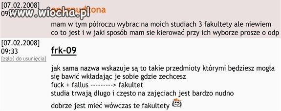 F*ck+Fallus=Fakultet.