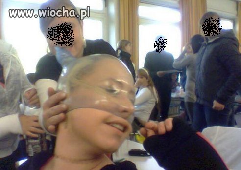 Założę prezerwatywę na głowę i będę fajna!