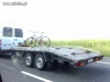 Laweta na autostradzie