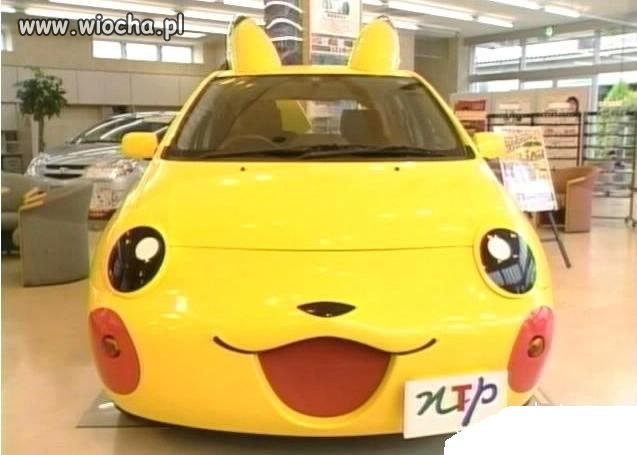 Pikachu Car