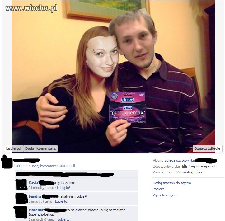Zmyślony chłopak durex i 