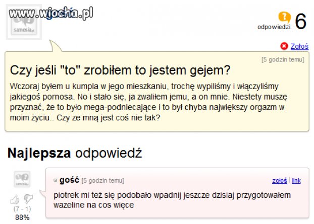 Oto jest pytanie?