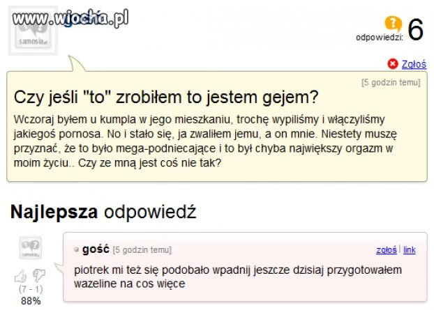 Oto jest pytanie?