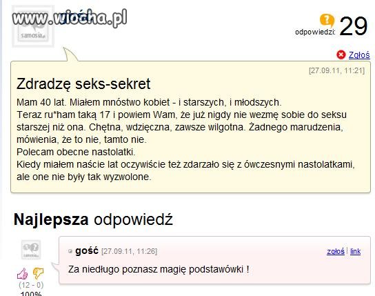 Takie tam... wyznanie