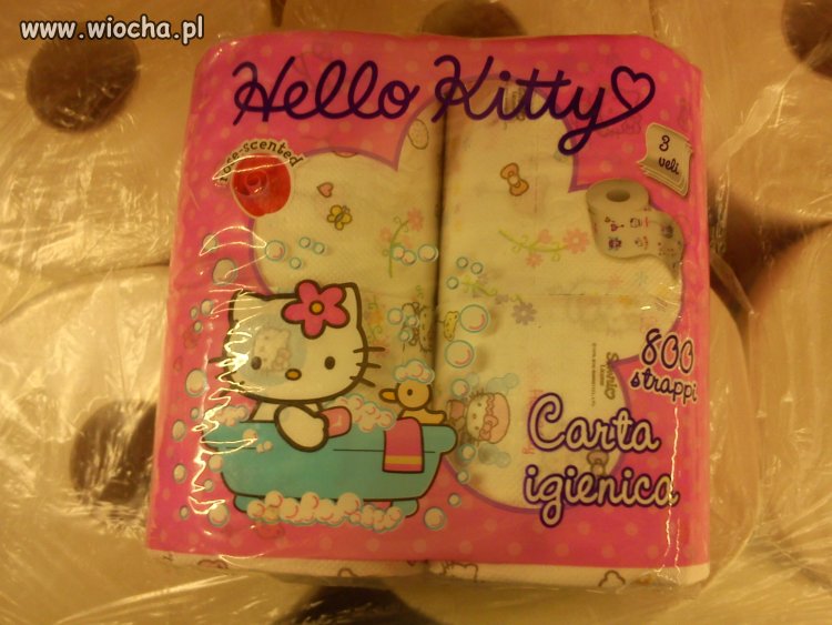 Papier toaletowy Hello Kitty