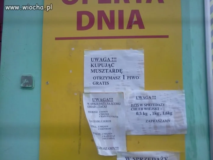 Co ma musztarda do piwa?