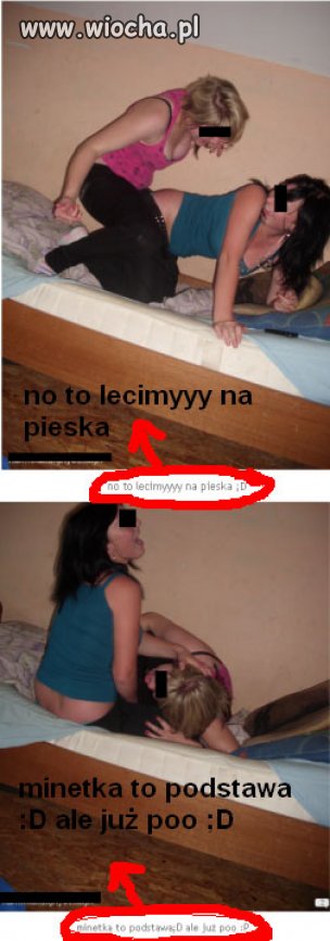 Ale świetnie się bawią...