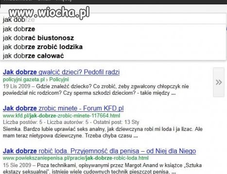 Jak dobrze...