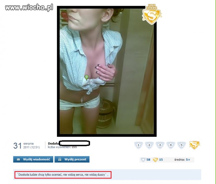 No ty to masz piękne serce.