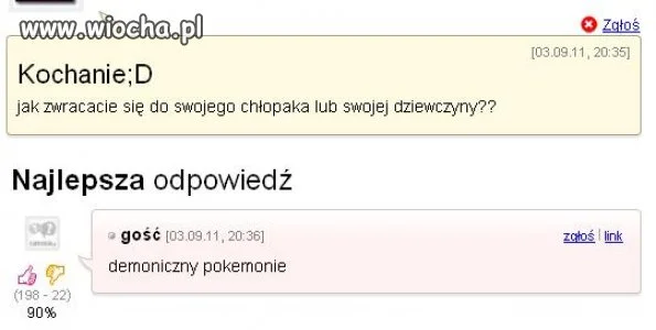 Bo gość zawsze Ci