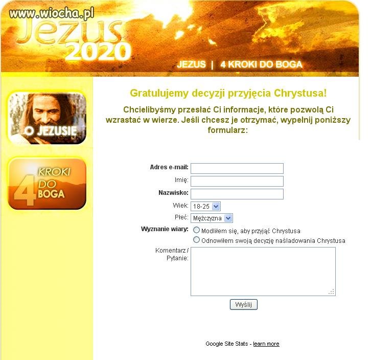 I ty możesz wzrastać w wierze ...