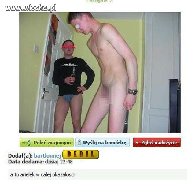 Czym on się chwali?