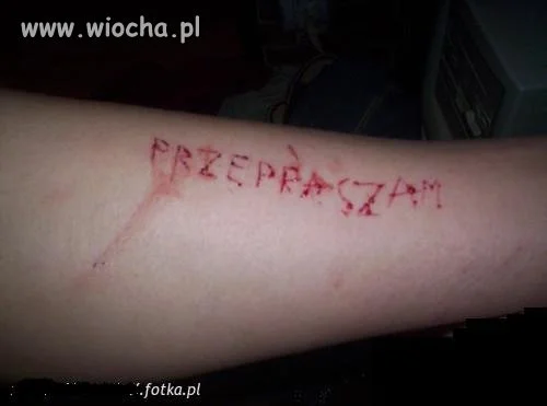 Nowa forma przeprosin 