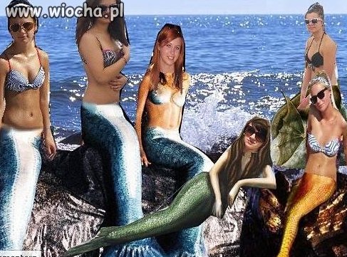 Syreny z photoshopa