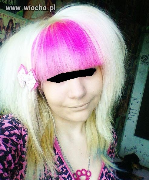 Ale mam słitaśną grzywkę.