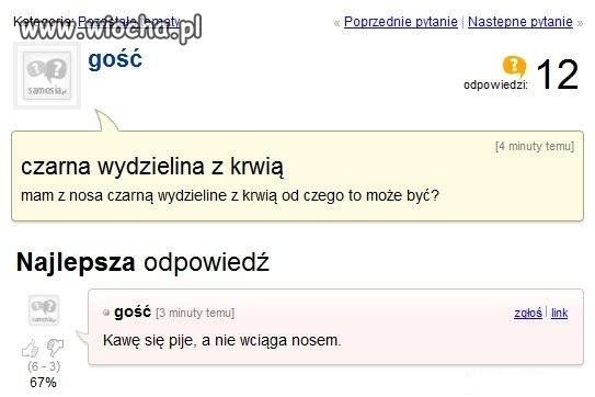 Chcial wiedziec
