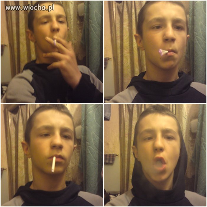 Takie tam z papierosem