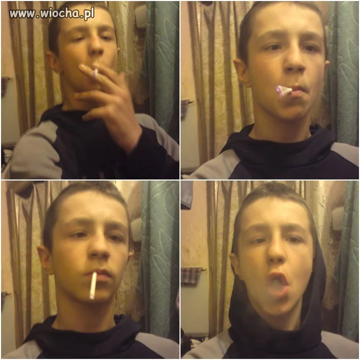 Takie tam z papierosem