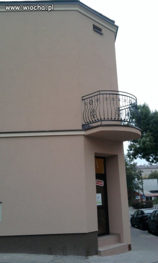 Balkon bez wejścia