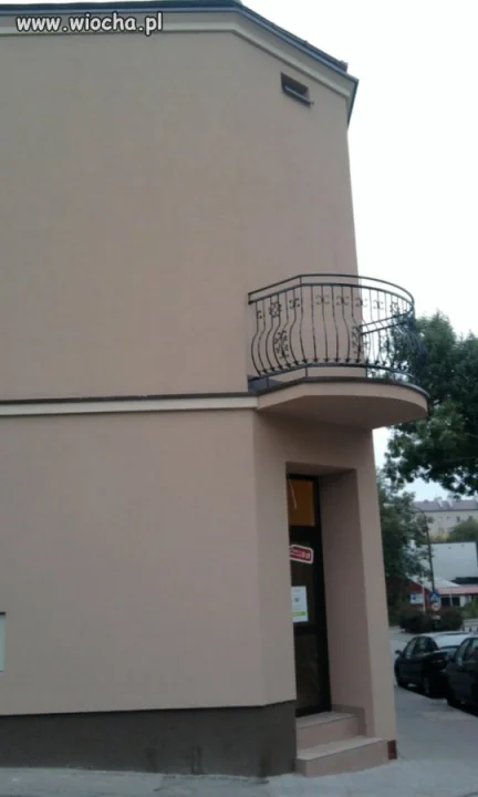 Balkon bez wejścia